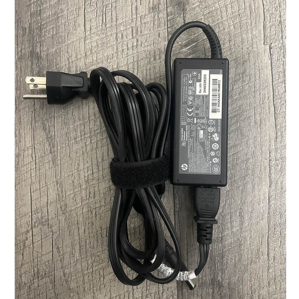 HP‎ 65W AC Adapter Charger 19.5V 3.33A PPP009L-E PA-1650-32HJ Power